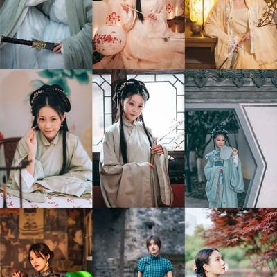 汉服模特