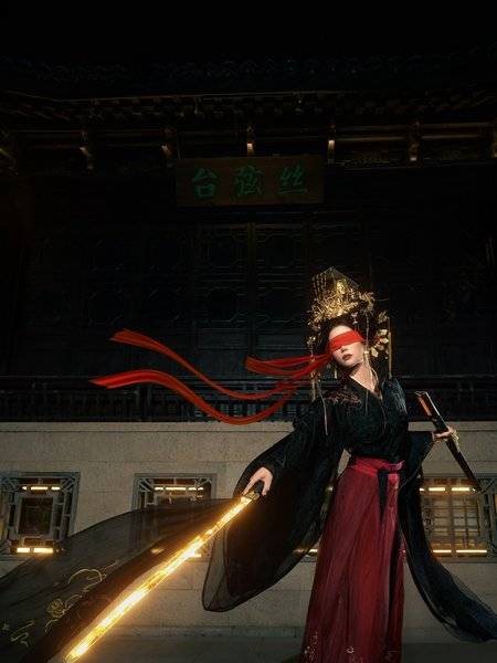 汉服模特