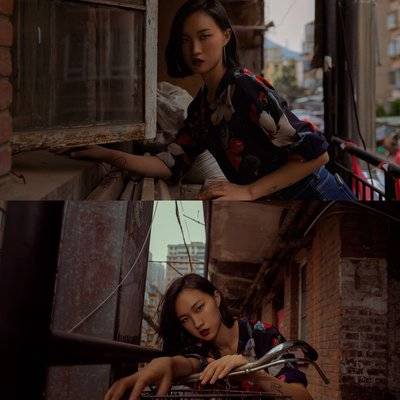 情绪模特