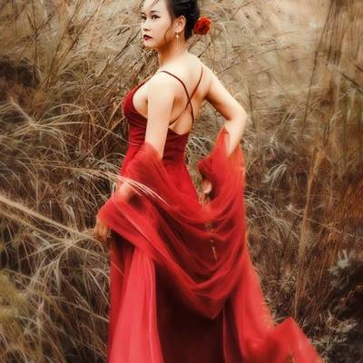 汉服模特