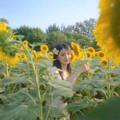 少女模特