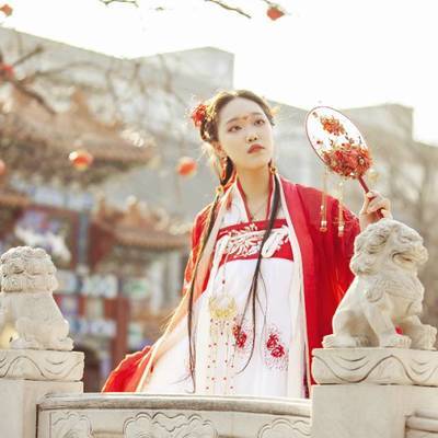 汉服模特