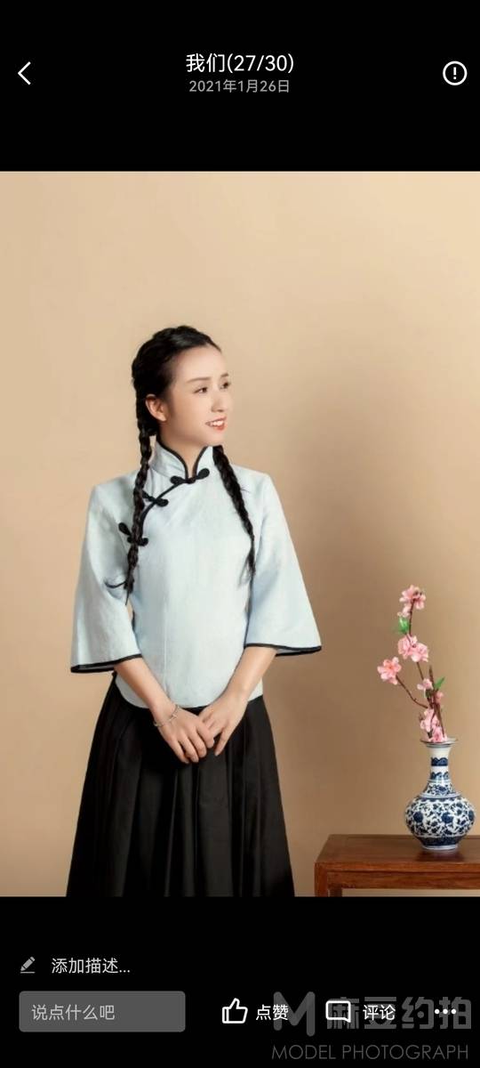 汉服模特