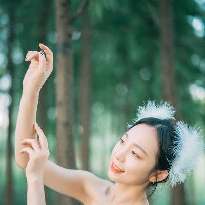 森系模特