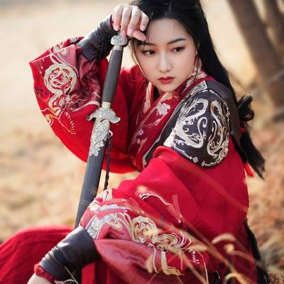 汉服模特