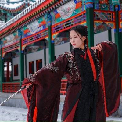 汉服模特