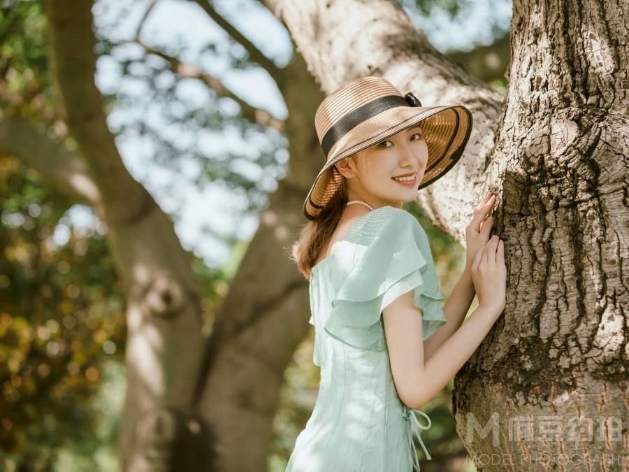 森系模特