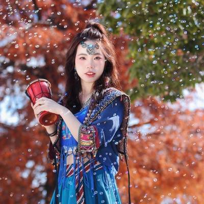 森系模特