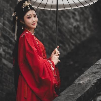 汉服模特