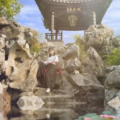 汉服模特