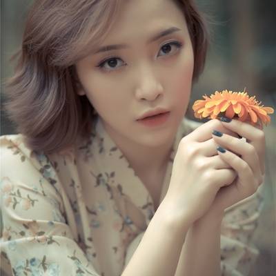 森系模特