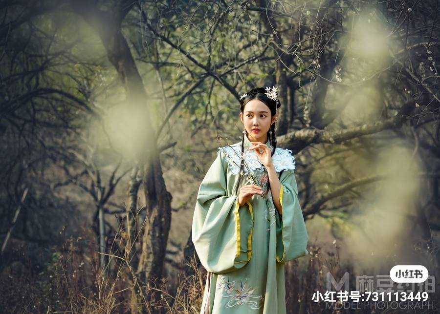森系模特