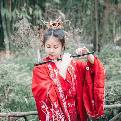 汉服模特