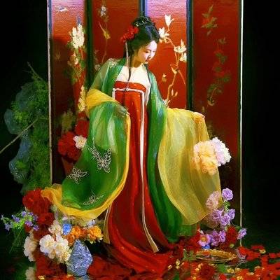 汉服模特