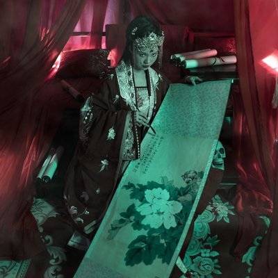 复古模特