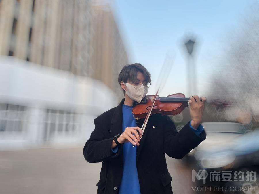 黑白模特
