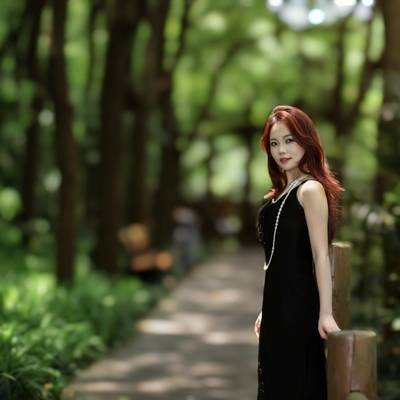 森系模特