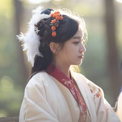 汉服模特