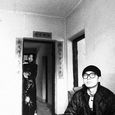 黑白模特