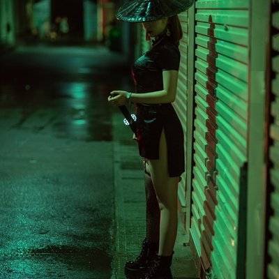 暗黑模特