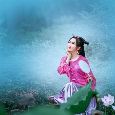 汉服模特