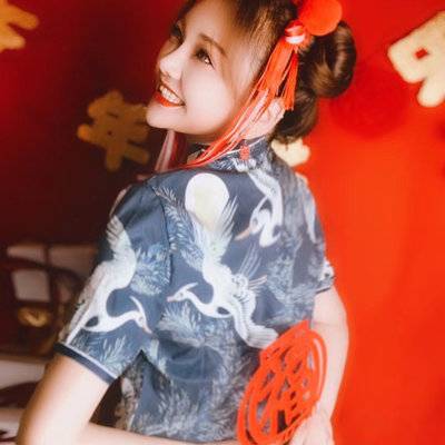 黑白模特