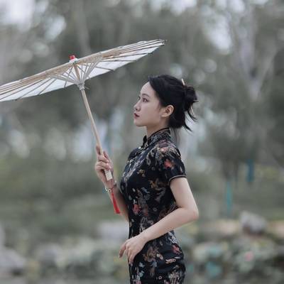 旗袍模特