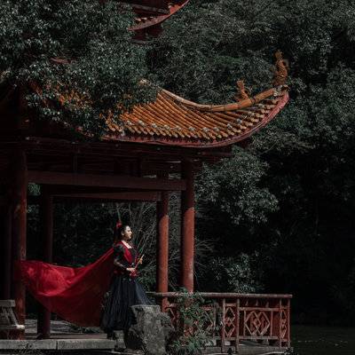 汉服模特