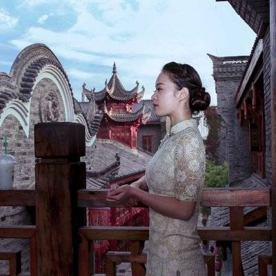 民国模特