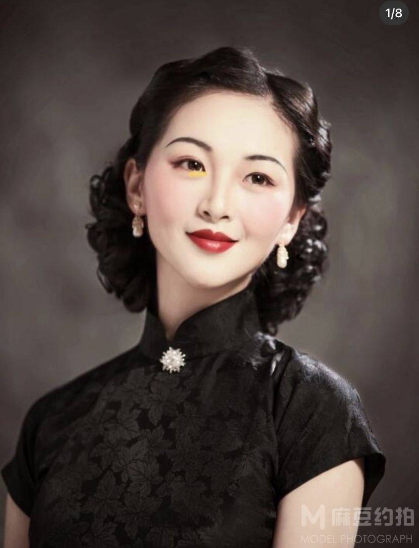 民国模特