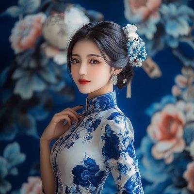 旗袍模特