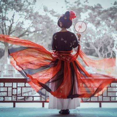 汉服模特
