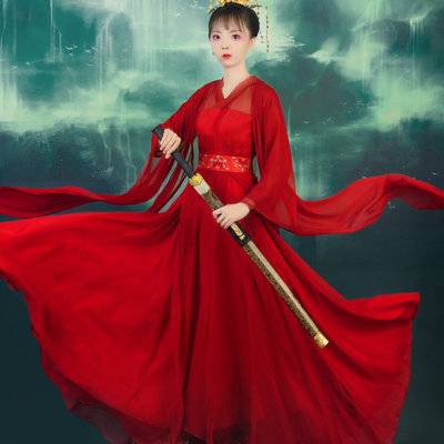 汉服模特