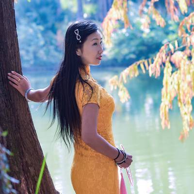 旗袍模特