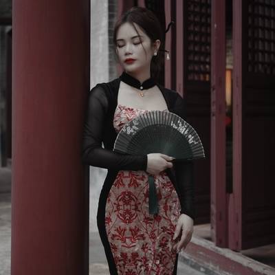 旗袍模特