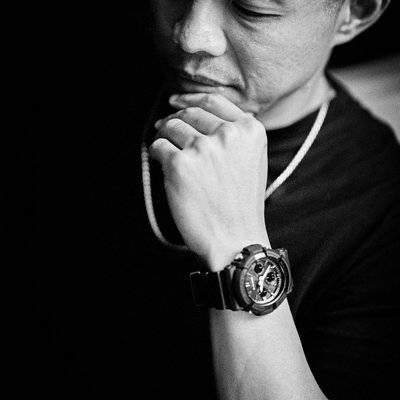 黑白模特