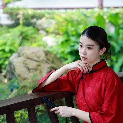 森系模特