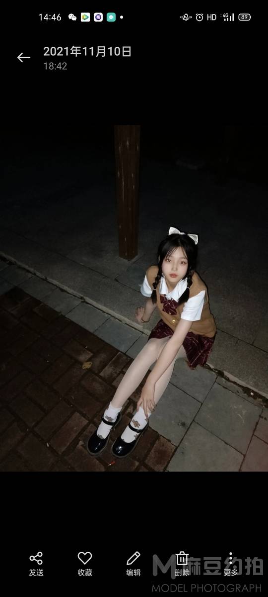 校园模特