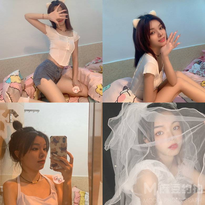 黑白模特