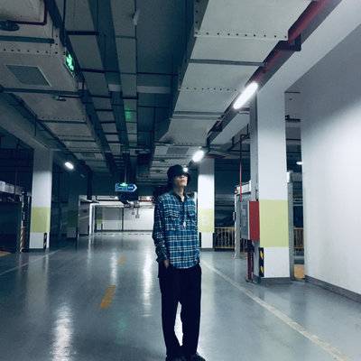 黑白模特