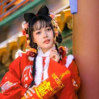 汉服模特