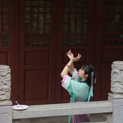 汉服模特
