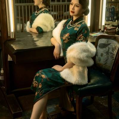 旗袍模特
