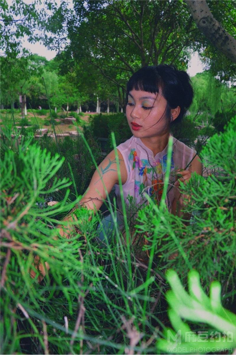 森系模特