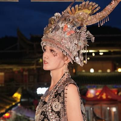 汉服模特