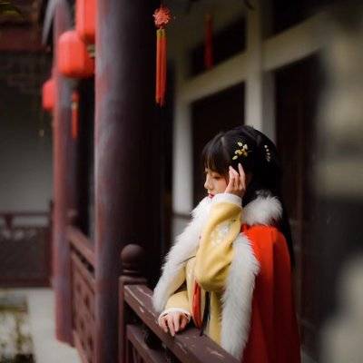 汉服模特