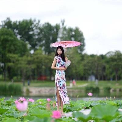 旗袍模特