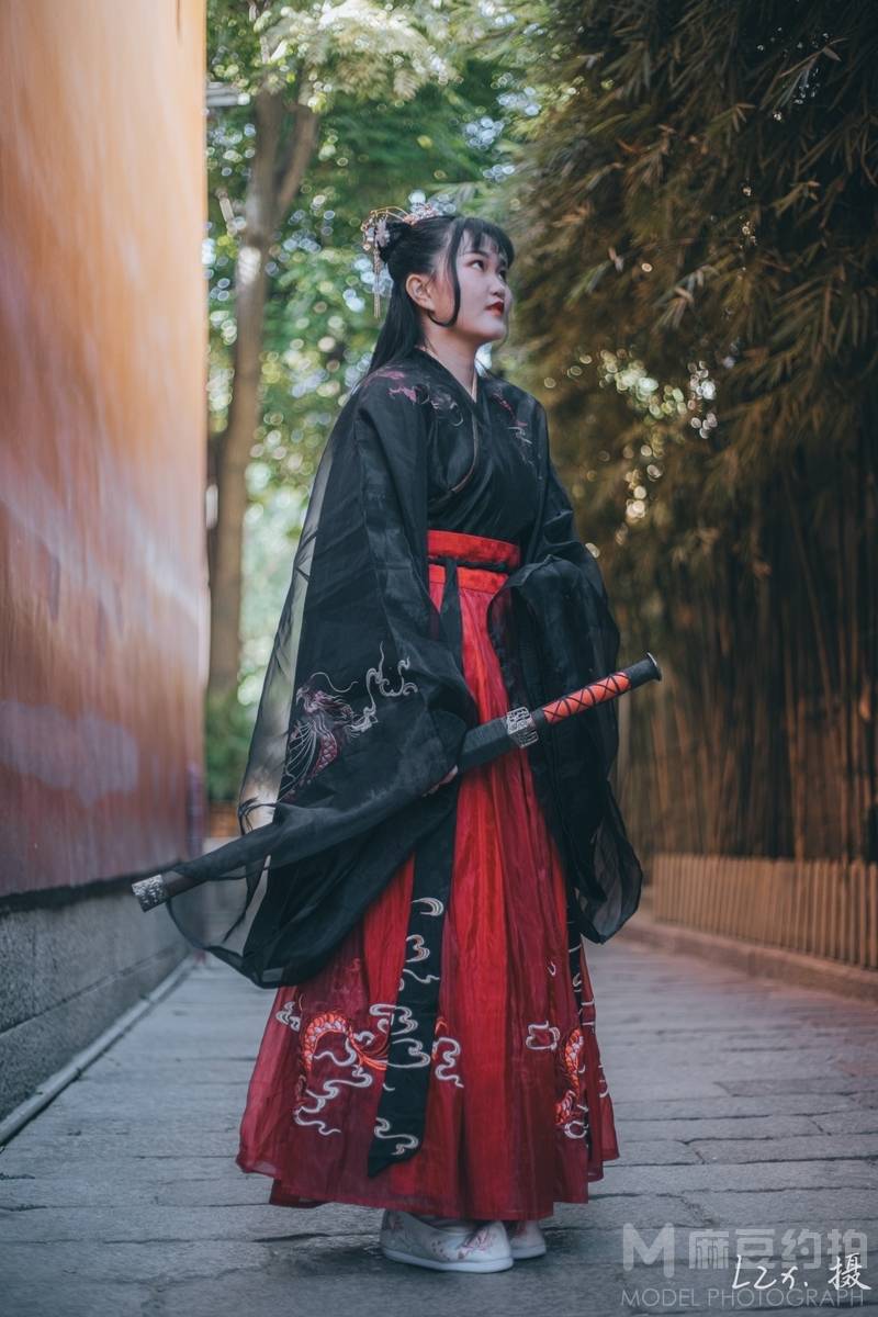 汉服模特
