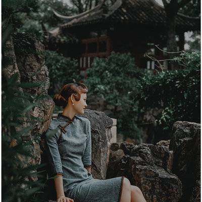 旗袍模特
