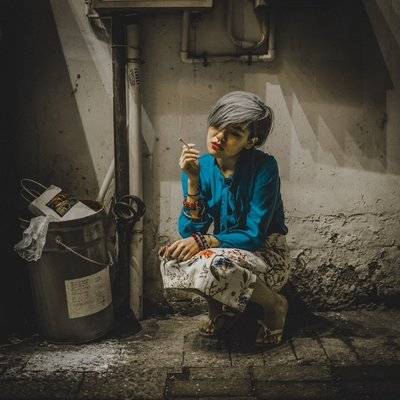 复古模特